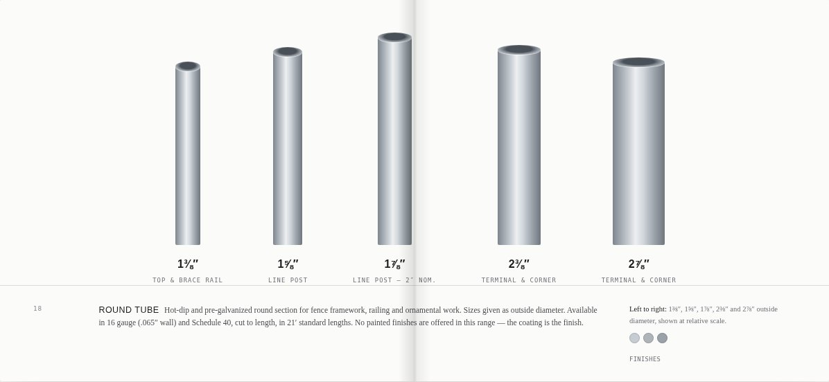 B2 Metal catalog spread